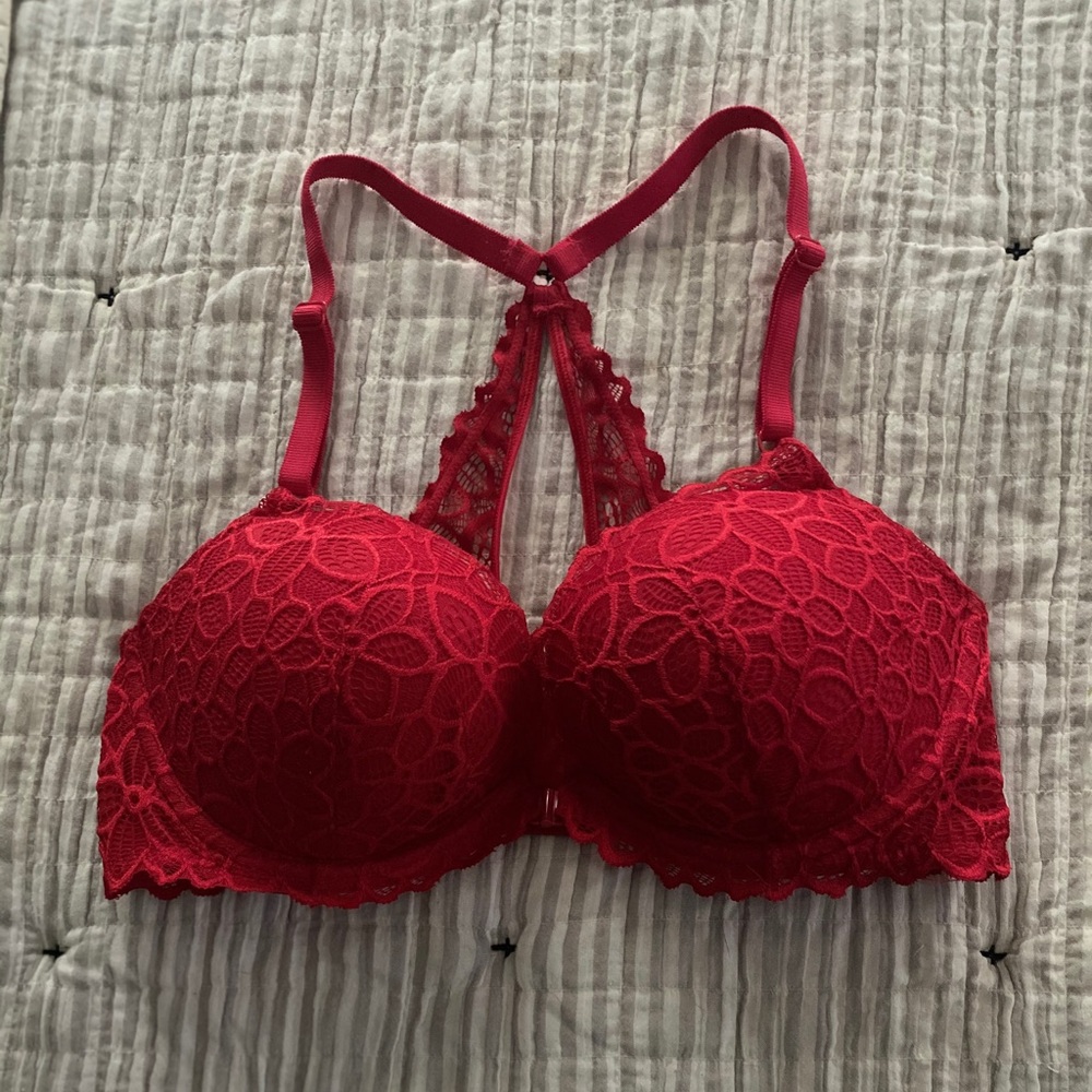 Red bra